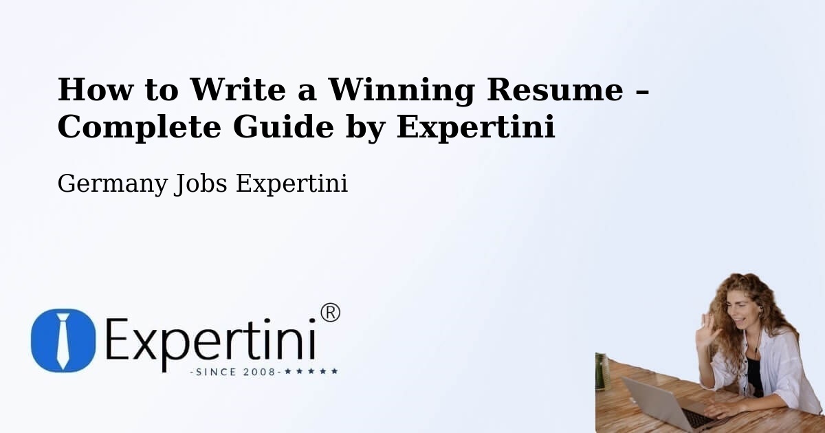Resume Writing Guide for Job Seekers – Bolanden - Bolanden, Germany Jobs Expertini